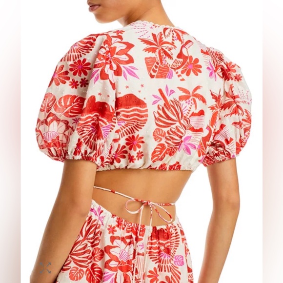 NWT! FARM Rio Rio Tiles Mini Dress - Picture 2 of 8